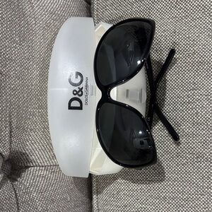 D&G Sleek Black Eyewear